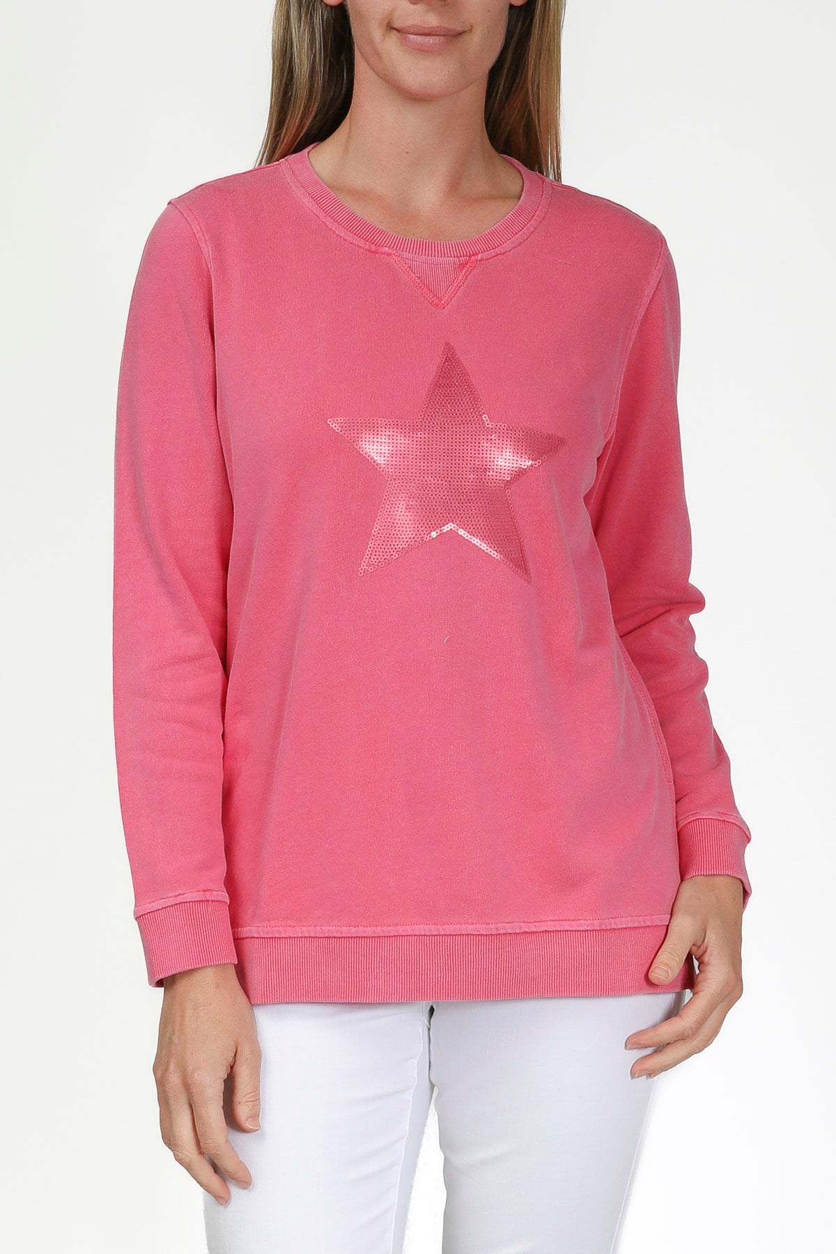 Pink 2025 sweat top