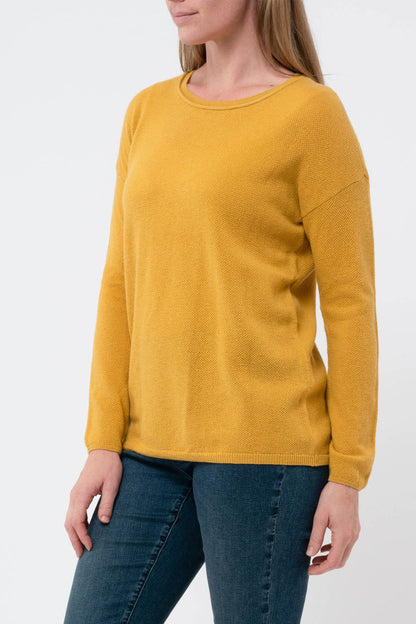 Long Sleeve Texture Pullover