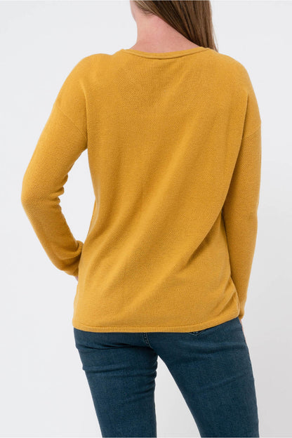 Long Sleeve Texture Pullover