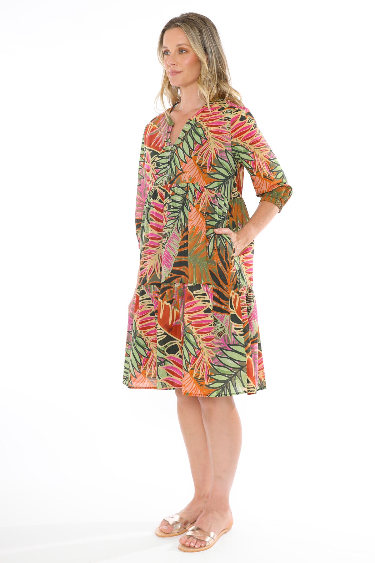 Women's Amazonia Dress in Multicolour