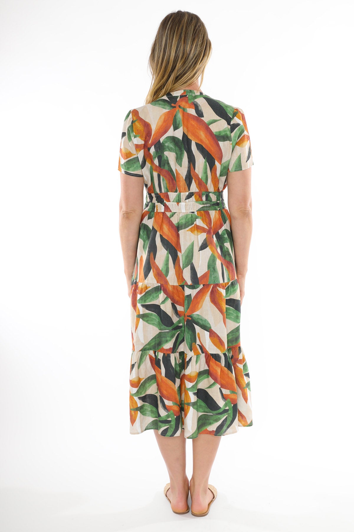 Women's Desert Garden Dress in Multicolour