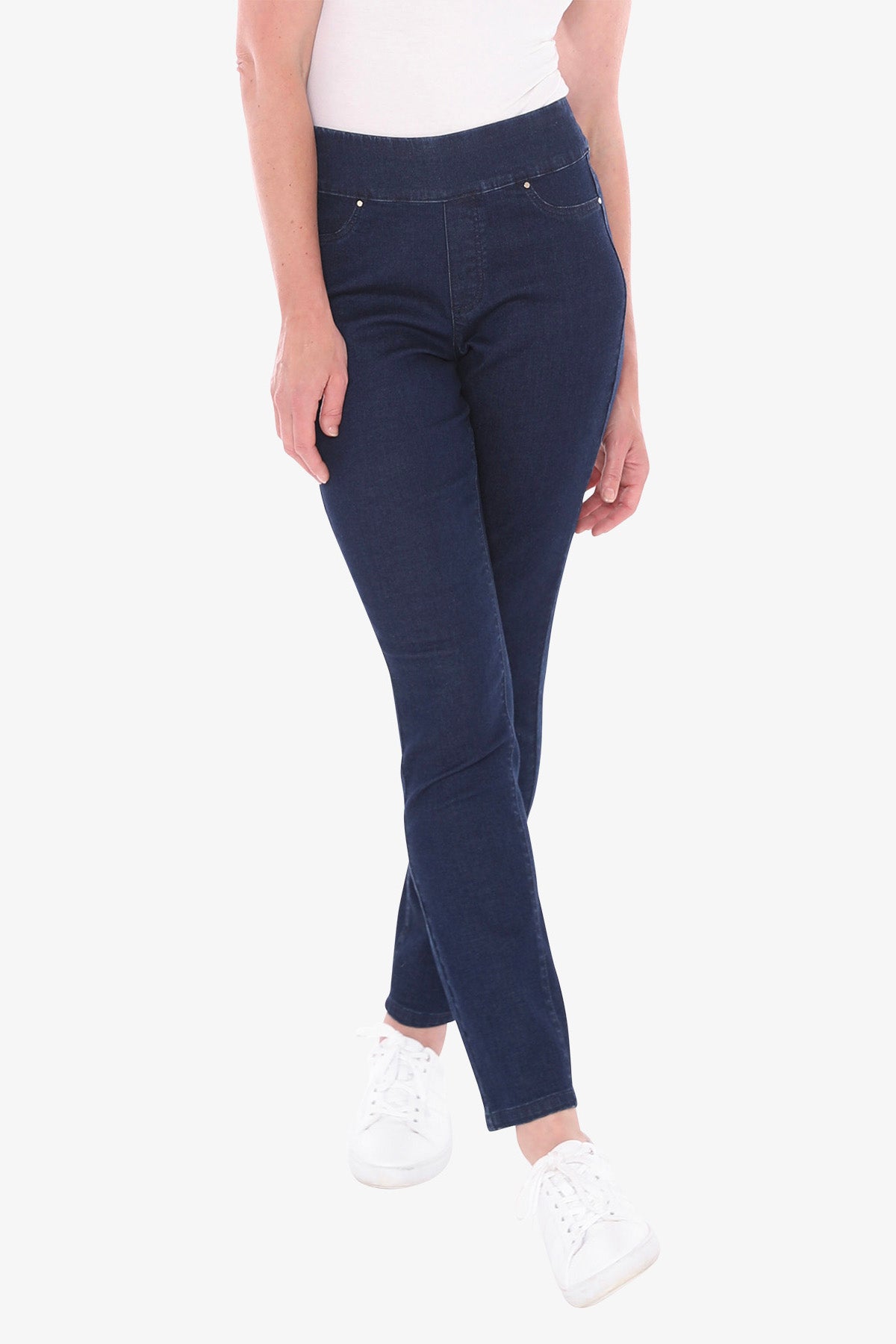 Fashion Jeggings in Dark Denim