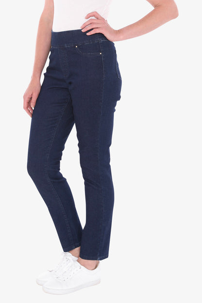 Fashion Jeggings in Dark Denim