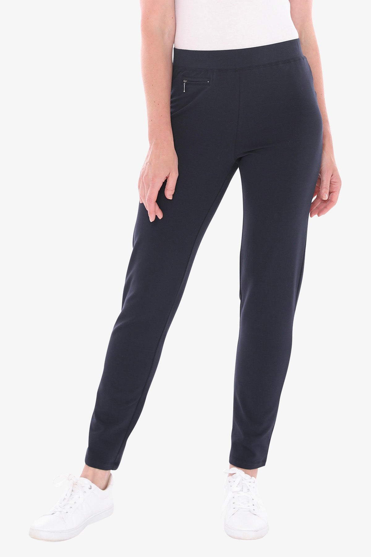 Full Length Track Pant in Navy