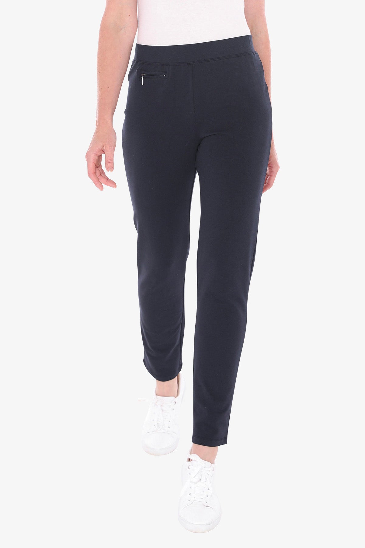 Full Length Track Pant in Navy