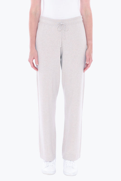 Knit Pant in Stone Marle