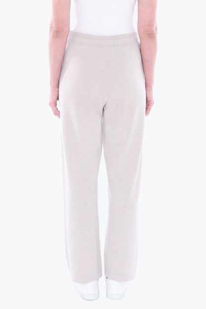 Knit Pant in Stone Marle