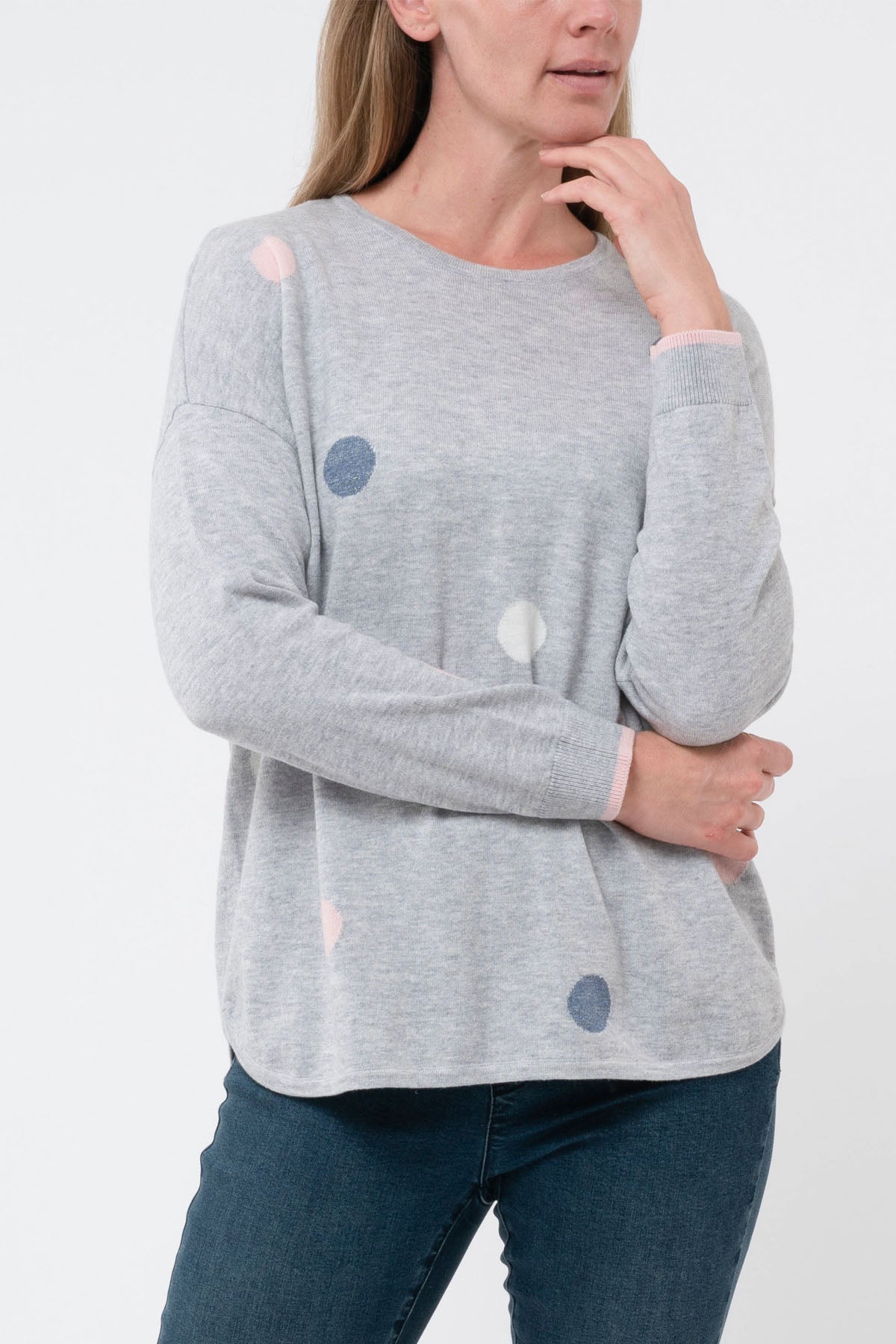 Long Sleeve Spot Pullover