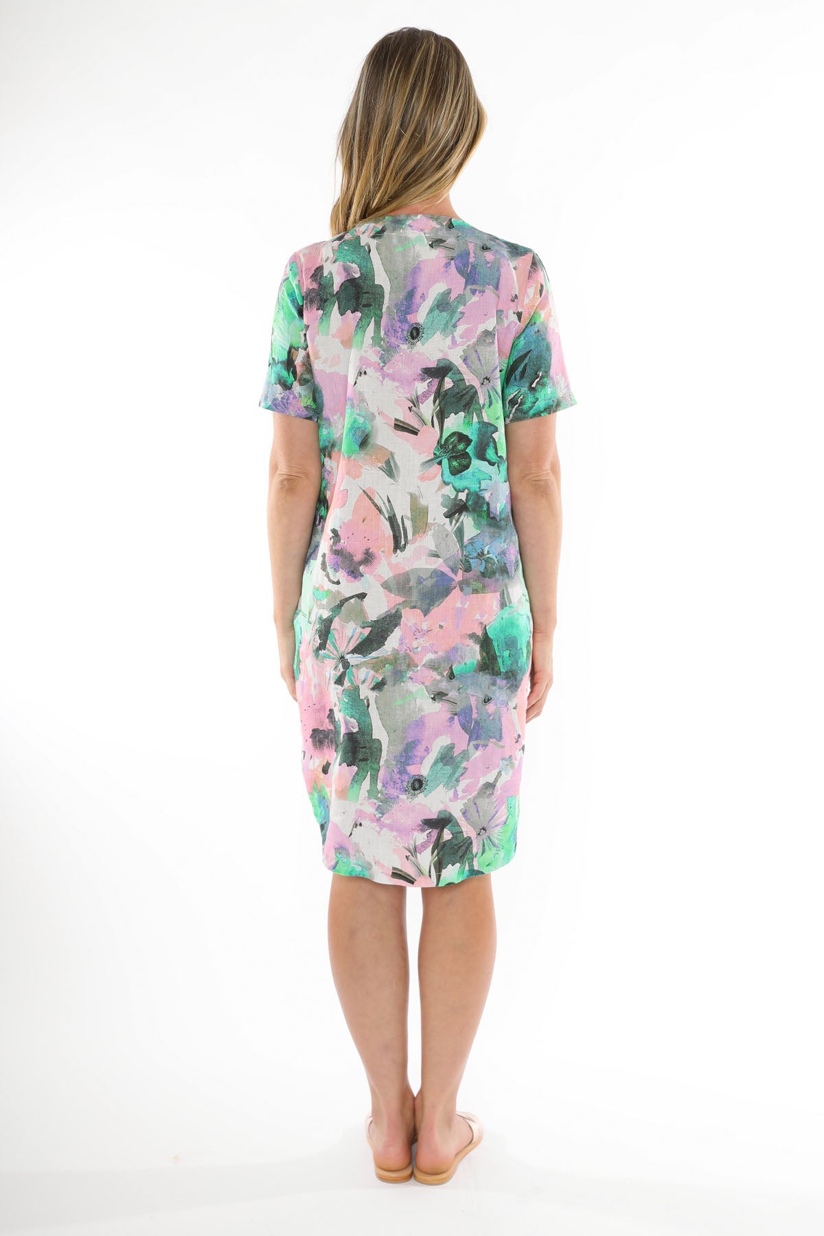 Women's Lush Oasis Dress in Multicolour