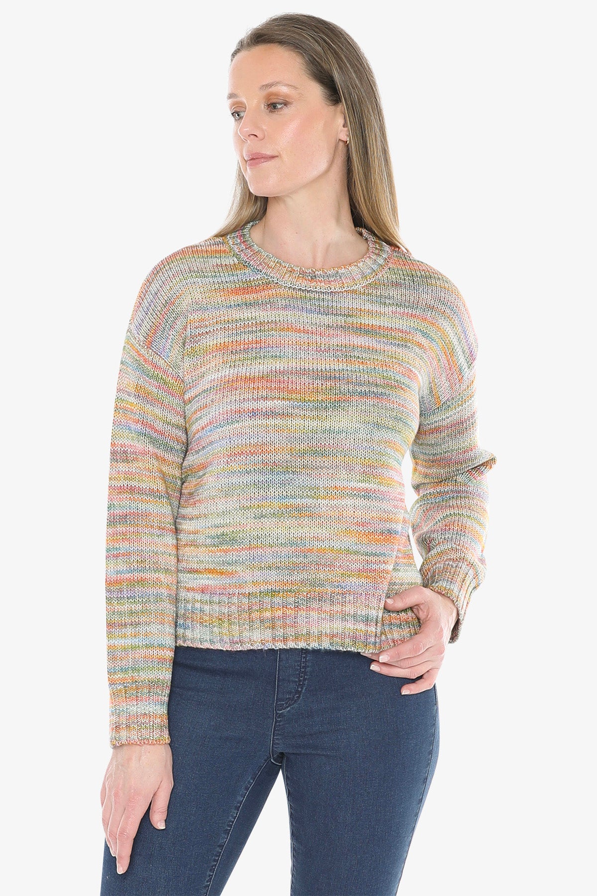 Multi-Colour Pullover in Sunset