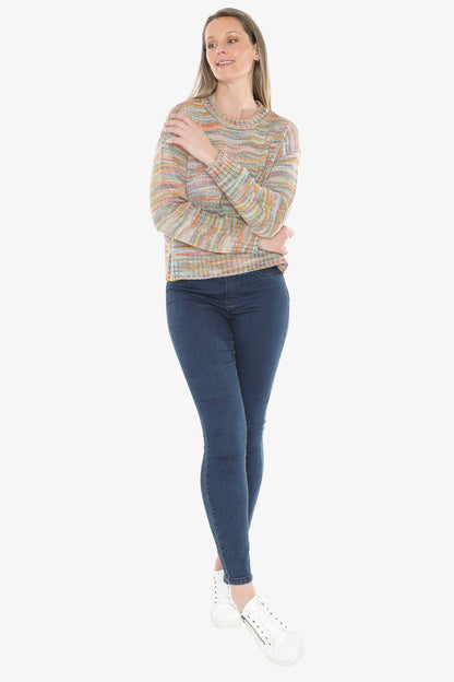 Multi-Colour Pullover in Sunset