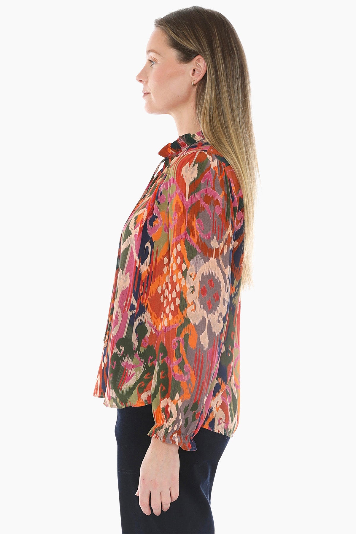 Opulent Ikat Top in Multi