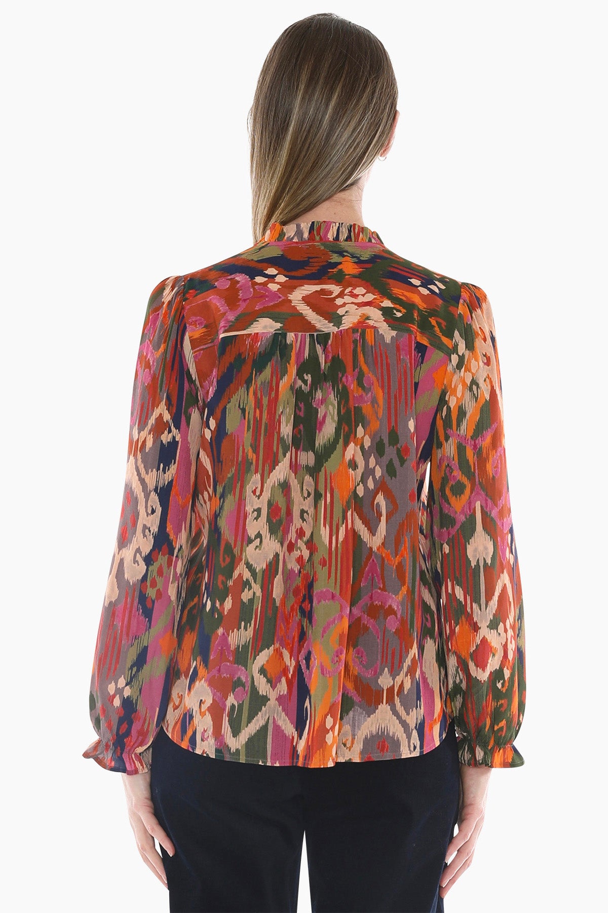 Opulent Ikat Top in Multi