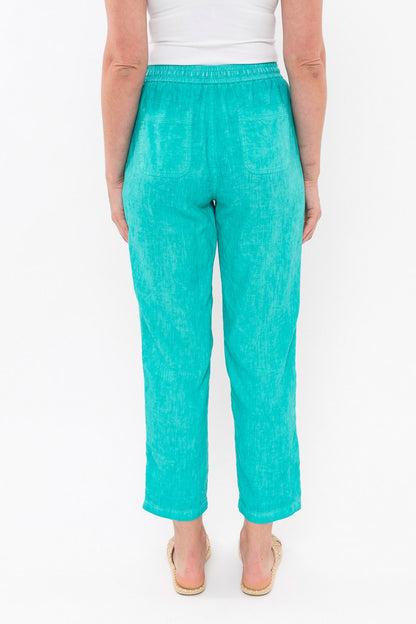 Pigment Dyed Linen Pant