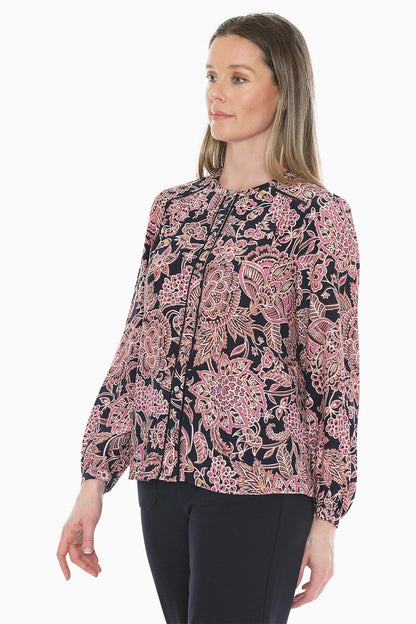 Romantic Flora Top in Multi