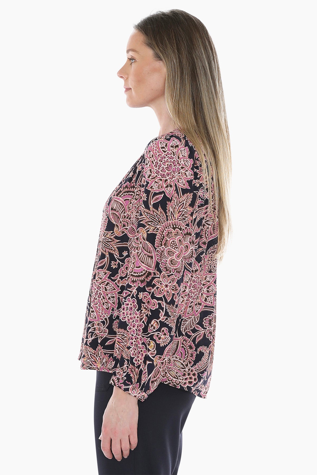 Romantic Flora Top in Multi