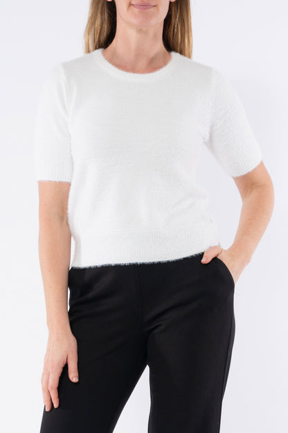 Short Sleeve Knit Top