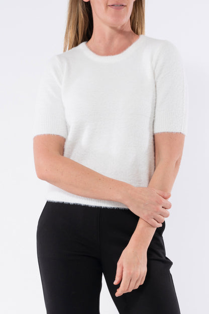 Short Sleeve Knit Top