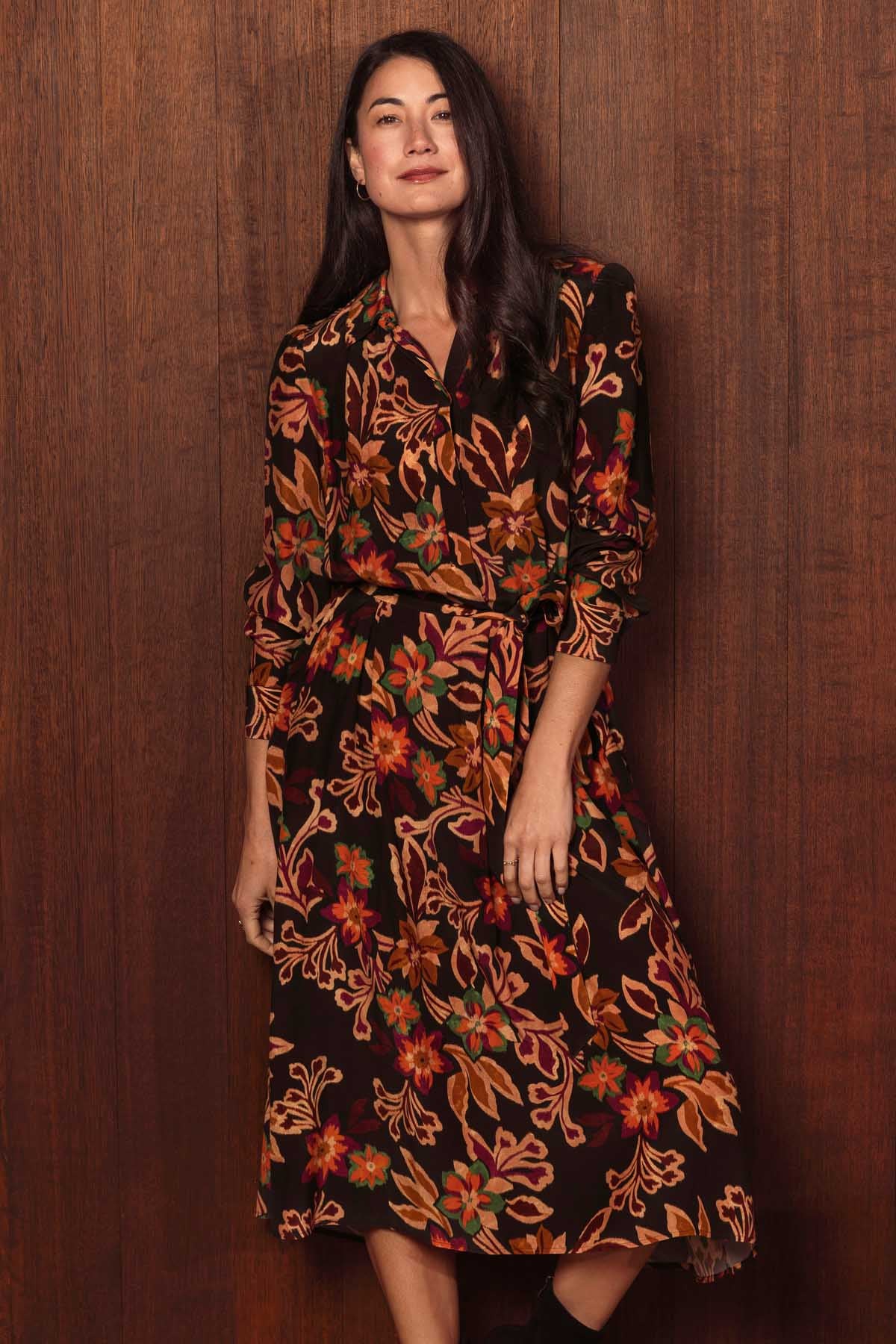 Women's Spiced Floral Dress