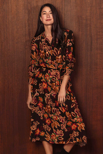 Women's Spiced Floral Dress