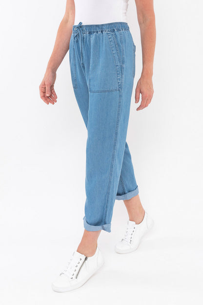 Tencel Pull On Pant