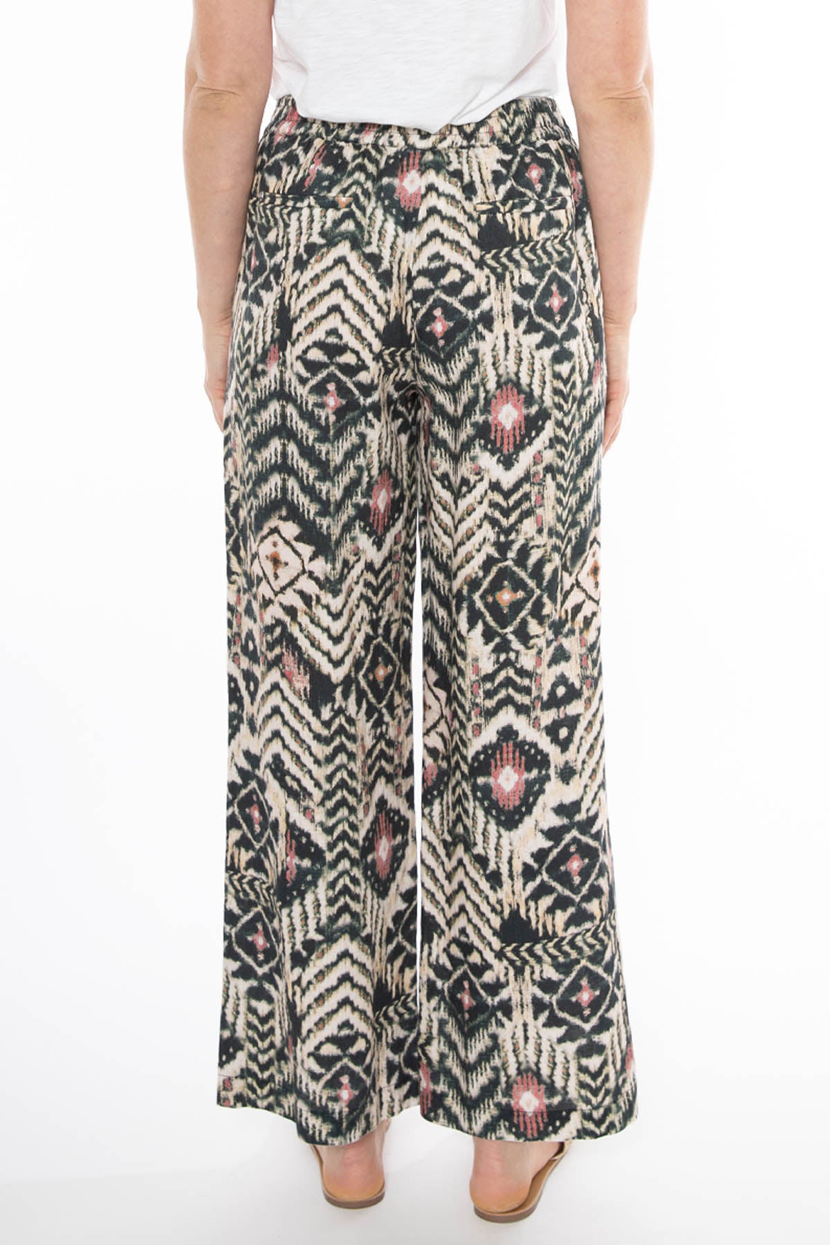 Women's Tribal Print Pant in Multicolour