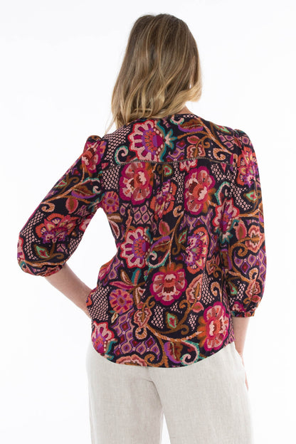 Vibrant Tapestry Top