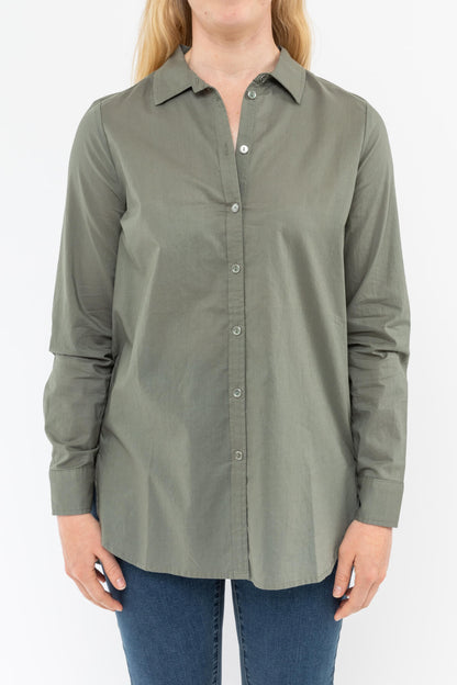 Cotton Swing Shirt Khaki