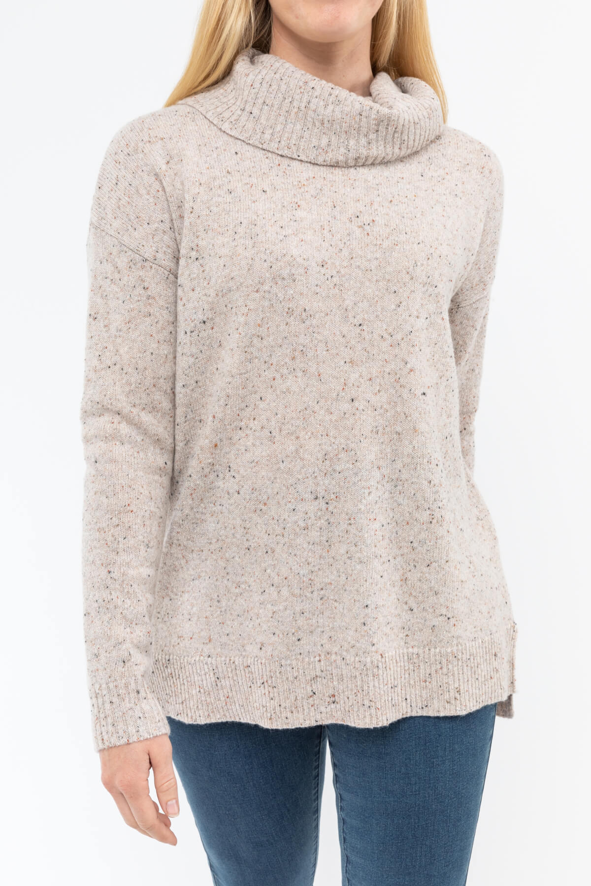 Roll Neck Swing Pullover