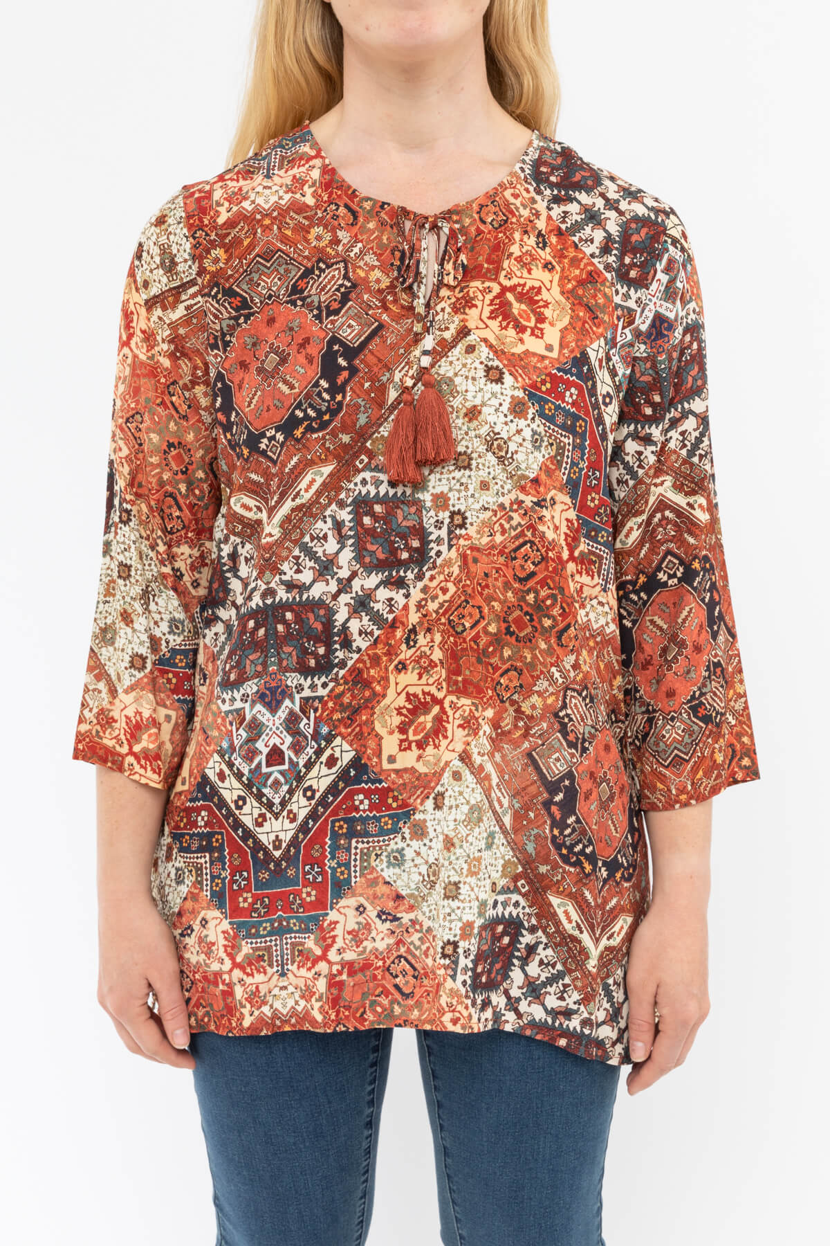 Spice Patchwork Top