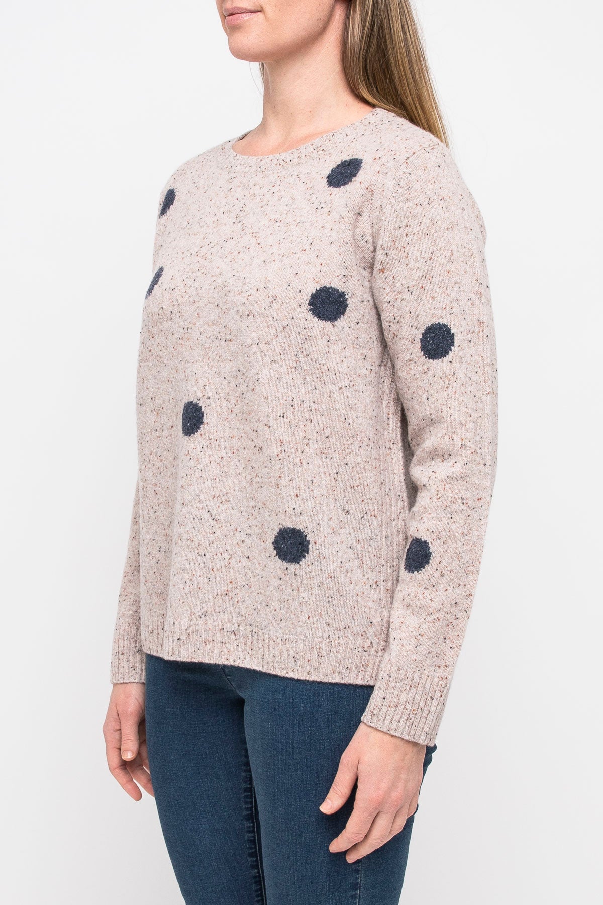 Spot Fleck Pullover Oat