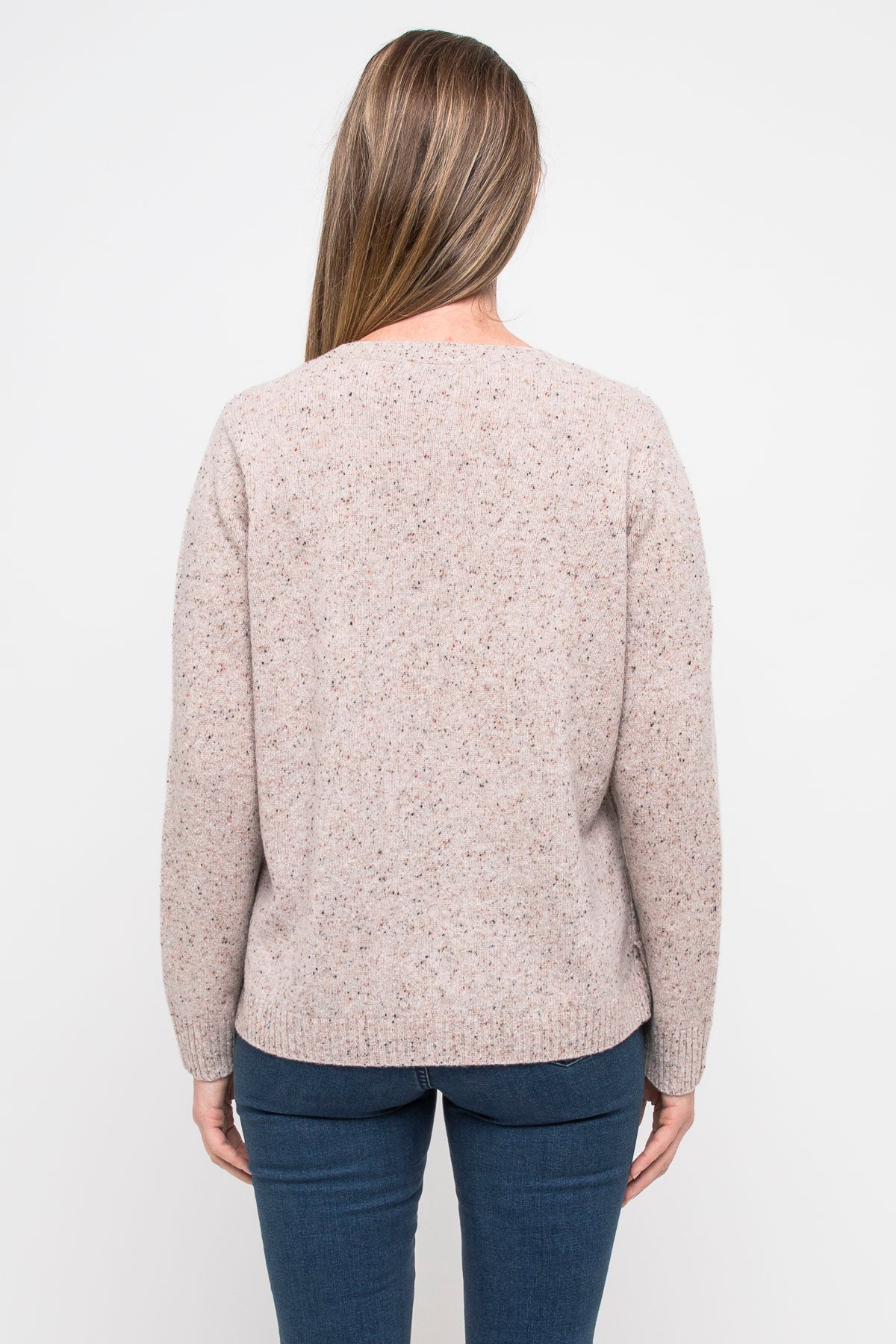 Spot Fleck Pullover Oat