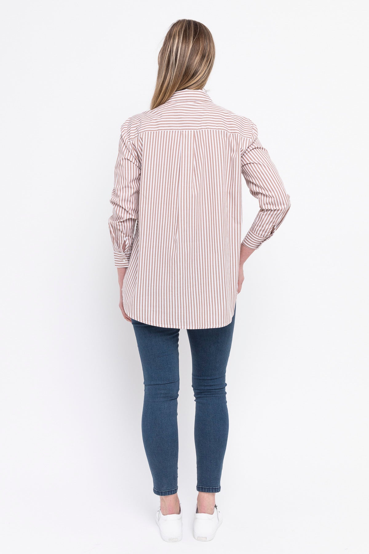 Stripe Shirt Latte